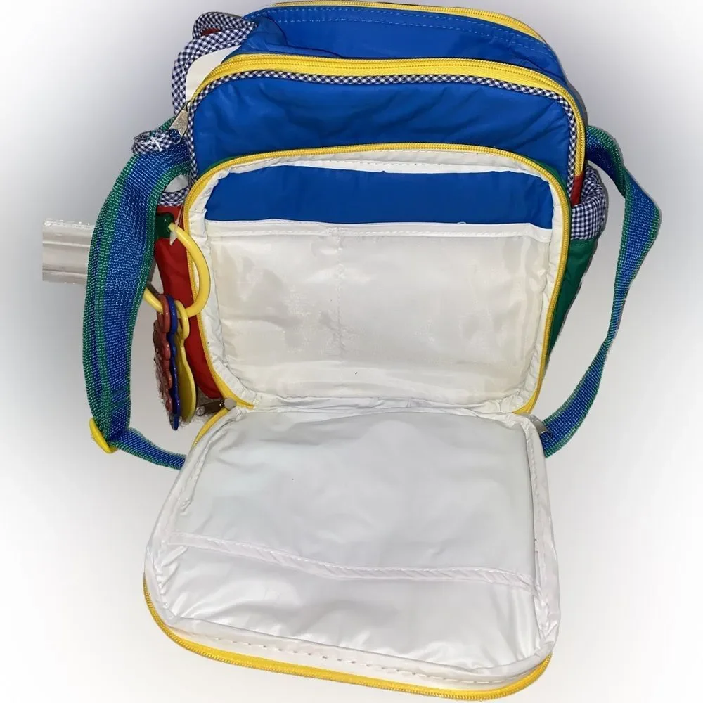 NWT McDonalds Vintage RARE McBaby Bear Insulated Small Crossbody Diaper Bag